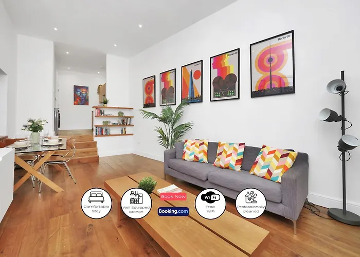 1 Bedroom Apartment Short Term Rental & Flexible Renting Hackney With Free Wifi