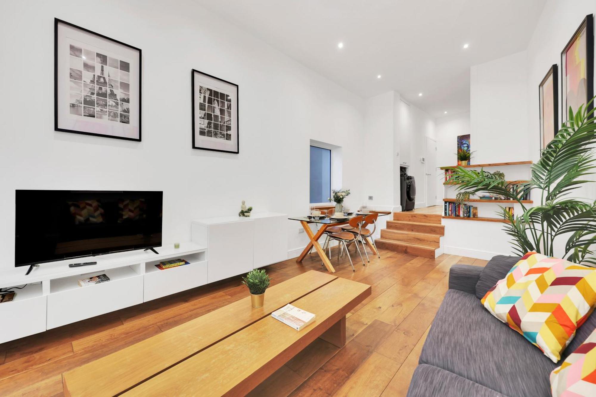 Appartamento 1 Bedroom Short Term & Flexible Renting Hackney With Free Wifi *