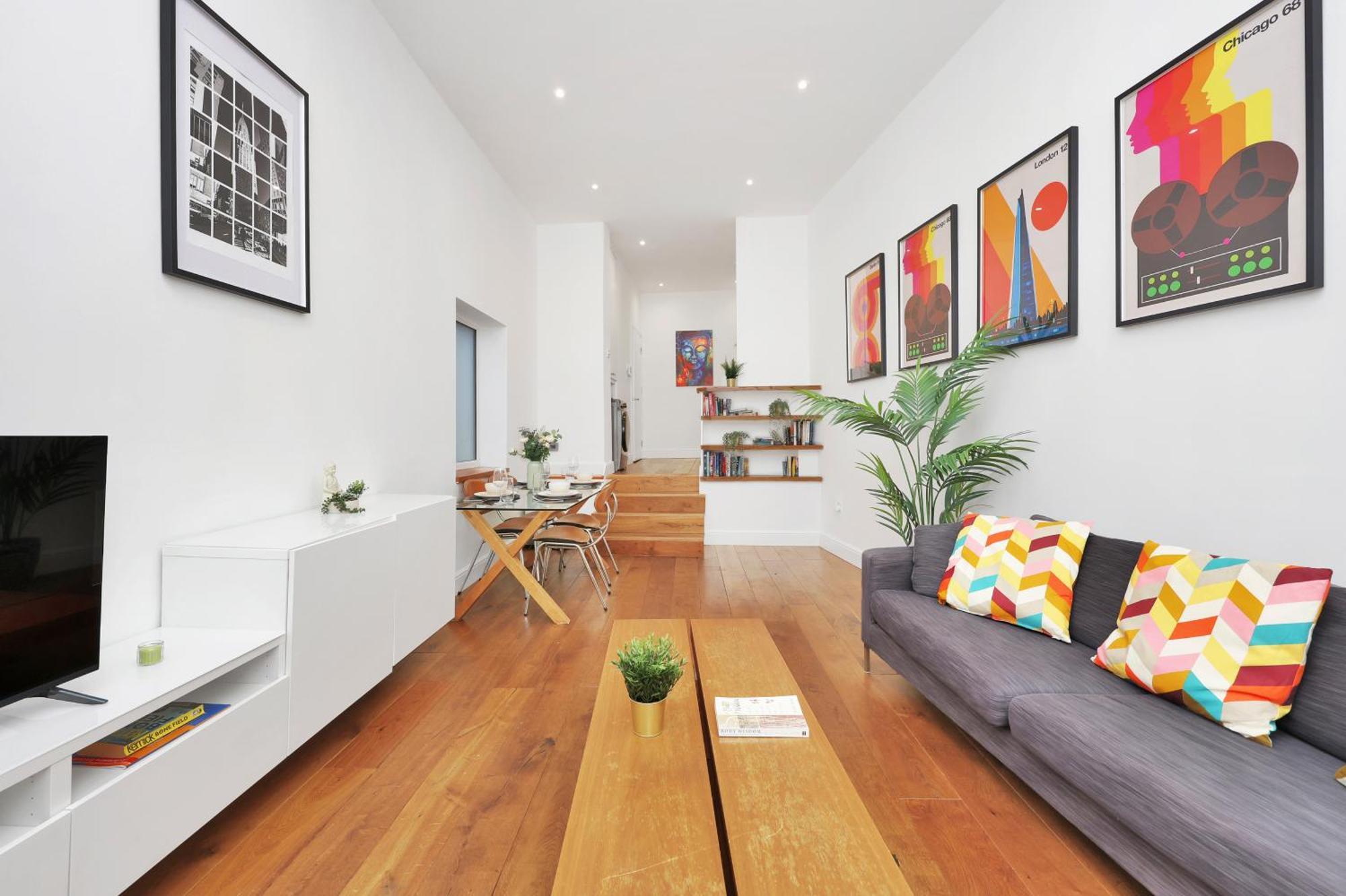 Appartamento 1 Bedroom Short Term & Flexible Renting Hackney With Free Wifi *